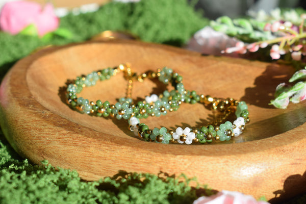 Bracelet Fleurs Couleurs Mixtes – Arya
