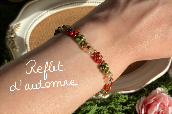 Bracelet Fleurs Couleurs Mixtes – Arya
