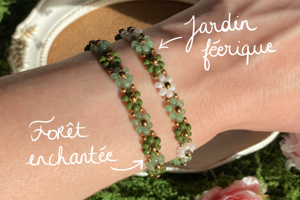Bracelet Fleurs Couleurs Mixtes – Arya